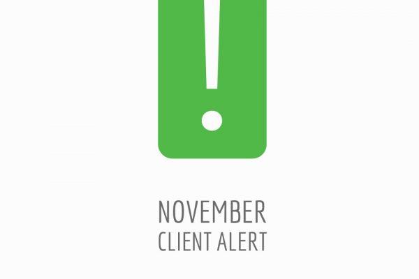 November Client Alert